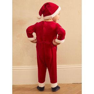 Βρεφική Ολόσωμη Πιτζάμα Unisex Santa Baby