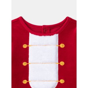 Βρεφική Ολόσωμη Πιτζάμα Unisex Santa Baby