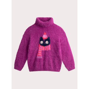 Παιδικό Πουλόβερ για Κορίτσια Geometric Knit