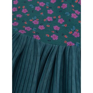 Παιδικό Φόρεμα για Κορίτσια Green Floral
