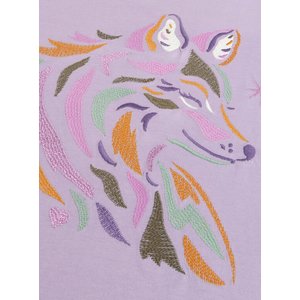 Παιδική Μπλούζα για Κορίτσια Lilac Wolf