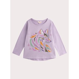 Παιδική Μπλούζα για Κορίτσια Lilac Wolf