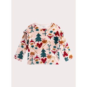 Σετ Παιδικές Πιτζάμες για Κορίτσια Christmas Print