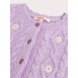 Βρεφική Ζακέτα για Κορίτσια Lilac Daisies