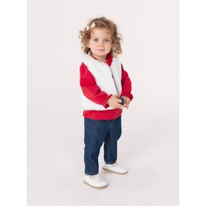 Βρεφικό Γιλέκο για Κορίτσια White Dainty