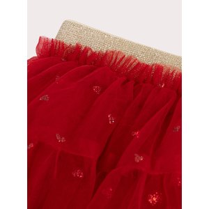Βρεφική Φούστα για Κορίτσια Red Tule