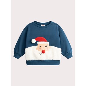 Παιδικό Φούτερ για Αγόρια Blue Santa