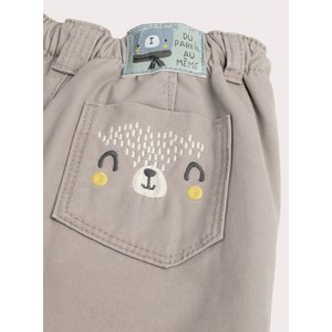 Βρεφικό Παντελόνι για Αγόρια Basic Taupe