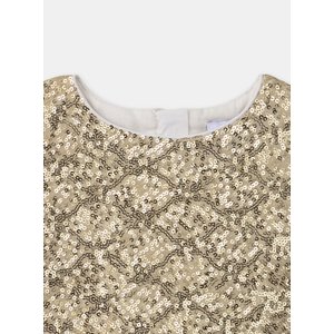 Παιδικό Φόρεμα για Κορίτσια Christmas Gold