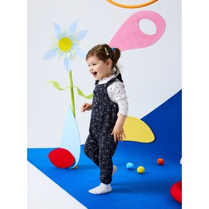 Βρεφική Σαλοπέτα για Κορίτσια Fleece Floral