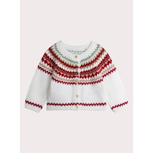 Βρεφική Ζακέτα για Κορίτσια Multicolor White