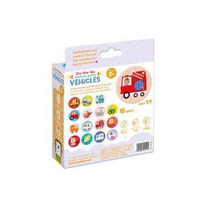 Παιδικό Παζλ Banana Panda - Memory Game Vehicles