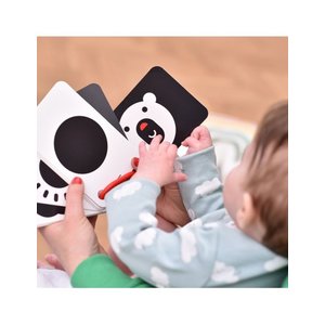 Βρεφικό Παιχνίδι Banana Panda Κάρτες Υψηλής Αντίθεσης Διπλής Όψης 0Μ+