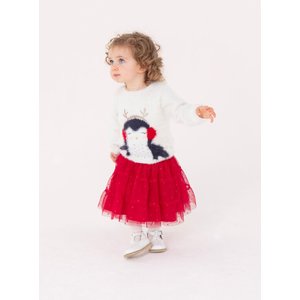 Βρεφικό Πουλόβερ για Κορίτσια Happy Penguin