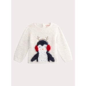 Βρεφικό Πουλόβερ για Κορίτσια Happy Penguin