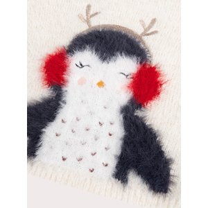 Βρεφικό Πουλόβερ για Κορίτσια Happy Penguin