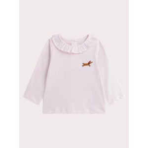 Βρεφική Μπλούζα για Κορίτσια Soft Pink Puppy