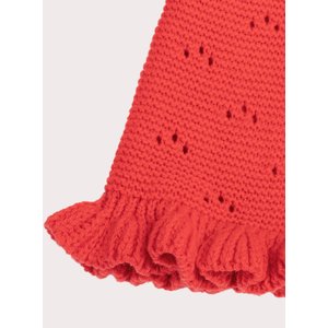 Βρεφική Ζακέτα για Κορίτσια Red Knit