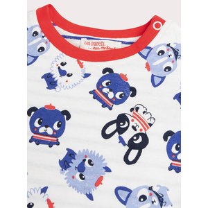Βρεφική Μπλούζα για Αγόρια Puppies Print