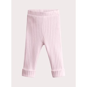 Βρεφικό Κολάν για Κορίτσια Ribbed Soft Pink