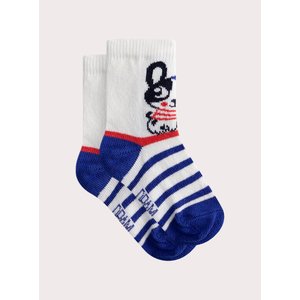 Βρεφικές Κάλτσες για Αγόρια Blue/White Frenchie