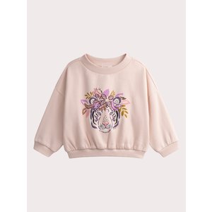 Παιδικό Φούτερ για Κορίτσια Flower Tiger