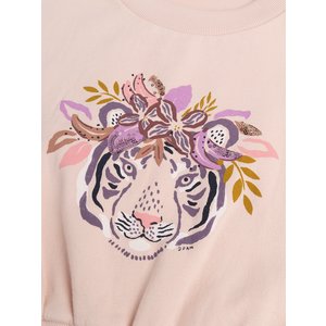 Παιδικό Φούτερ για Κορίτσια Flower Tiger