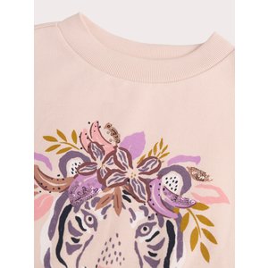 Παιδικό Φούτερ για Κορίτσια Flower Tiger