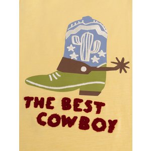 Παιδική Μπλούζα για Αγόρια Yellow Cowboy