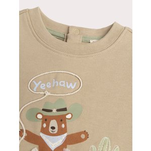 Βρεφικό Φούτερ για Αγόρια Yeehaw Bear