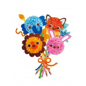 Μπουκέτο Λουλούδια Avenir Pom Pom Bouquet - Animal
