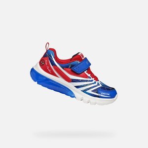 Παιδικά Παπούτσια Geox Ciberdron για Αγόρια Royal Spiderman (Μεγέθη 28-33)