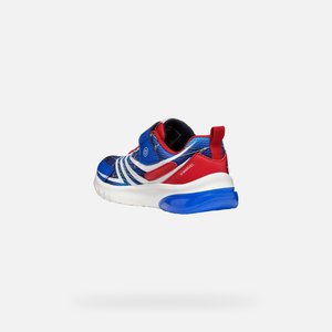 Παιδικά Παπούτσια Geox Ciberdron για Αγόρια Royal Spiderman (Μεγέθη 28-33)