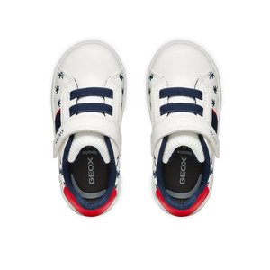Βρεφικά Παπούτσια Geox B Eclyper για Αγόρια White (Μεγέθη 21-27)