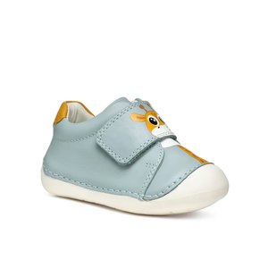 Βρεφικά Παπούτσια Geox Tutim για Αγόρια Sky Blue Giraffe (Μεγέθη 19-22)