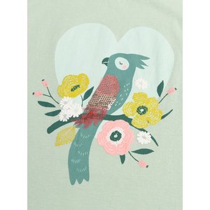 Παιδική Μπλούζα για Κορίτσια Green Parrot