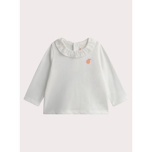 Βρεφική Μπλούζα για Κορίτσια White Peach