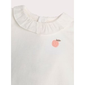 Βρεφική Μπλούζα για Κορίτσια White Peach