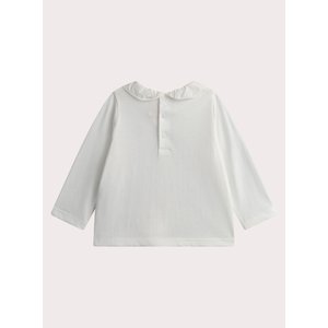 Βρεφική Μπλούζα για Κορίτσια White Peach