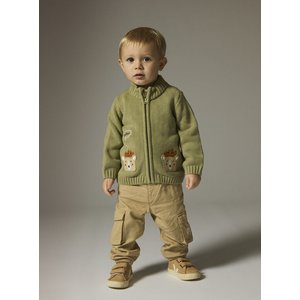 Βρεφική Ζακέτα για Αγόρια Chaki Teddies