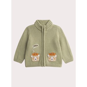 Βρεφική Ζακέτα για Αγόρια Chaki Teddies