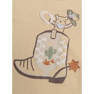 Βρεφική Μπλούζα για Αγόρια Cowboy Bear