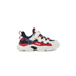 Παιδικά Παπούτσια Fila Memory Spinel για Αγόρια White/Red (Μεγέθη 28-35)