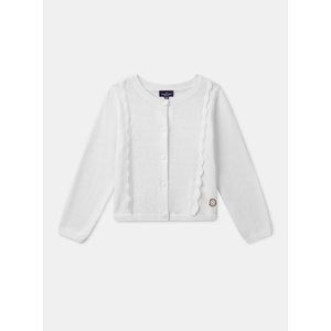 Παιδική Ζακέτα για Κορίτσια White Details