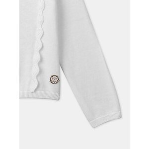 Παιδική Ζακέτα για Κορίτσια White Details