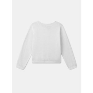 Παιδική Ζακέτα για Κορίτσια White Details