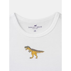 Σετ Παιδικά Φανελάκια για Αγόρια Multi Dinosaurs 2 τμχ