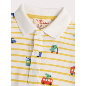 Βρεφικό Φορμάκι για Αγόρια Yellow Cars
