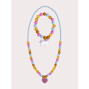 Σετ Παιδικά Κοσμήματα για Κορίτσια Purple Unicorn