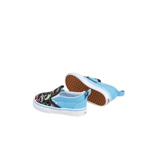 Βρεφικά Παπούτσια Vans Slip On Glow Sharks για Αγόρια Blue (Μεγέθη 21-26)